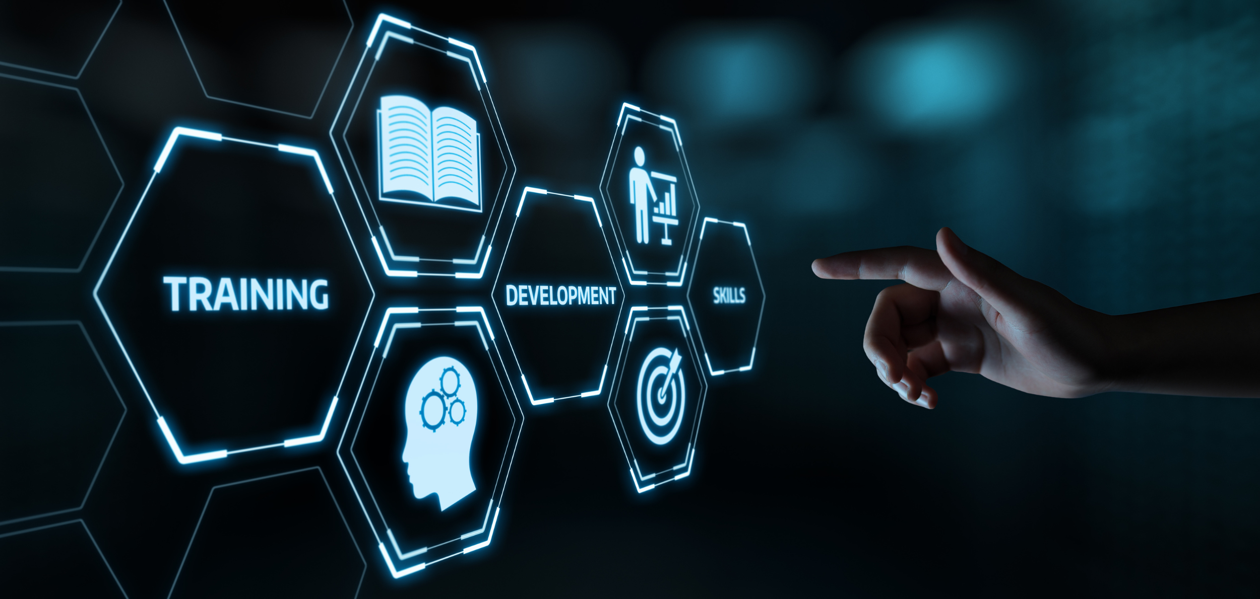 verschiedene Elemente, die in einem Netzwerk sind